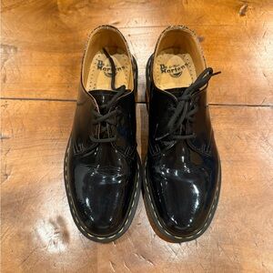 Dr. Martens Glossy Black Men's Oxfords